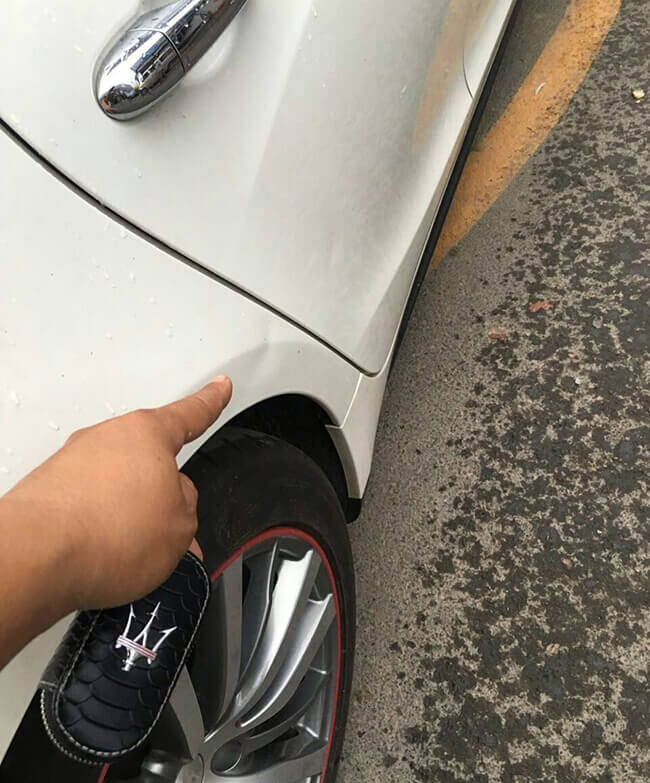 瑪莎拉蒂凹陷修復(fù)車漆修補(bǔ)